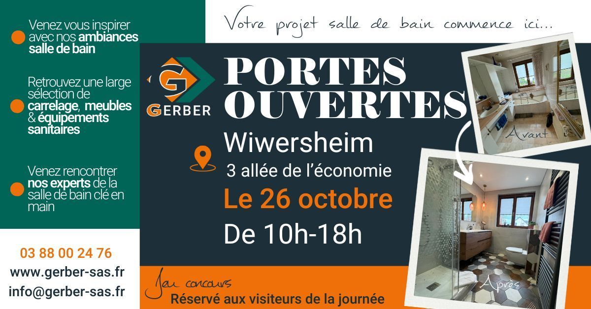Portes ouvertes à Wiwersheim le 26/10/25