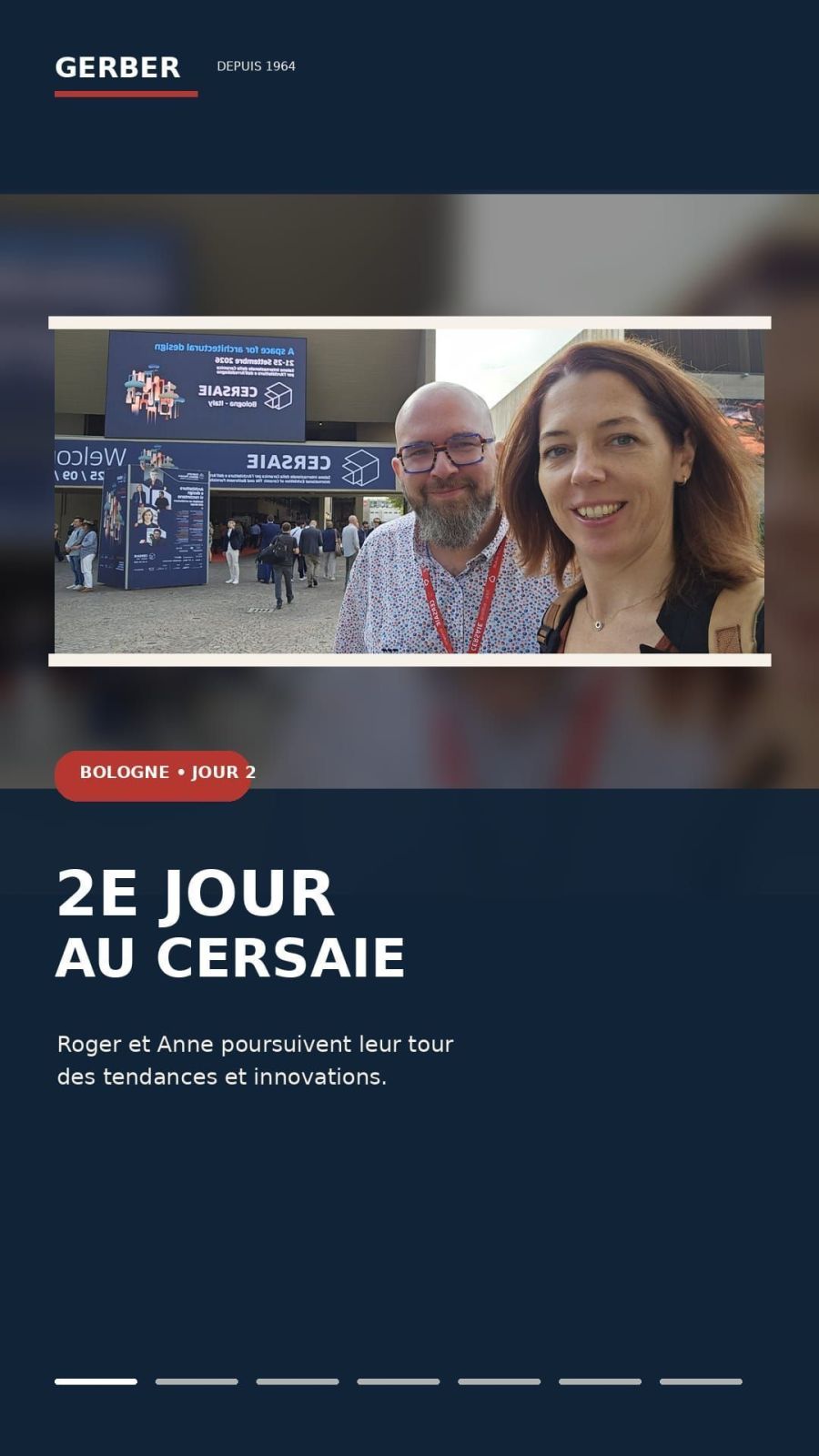 GERBER au Cersaie 2026 : à la découverte des nouvelles tendances