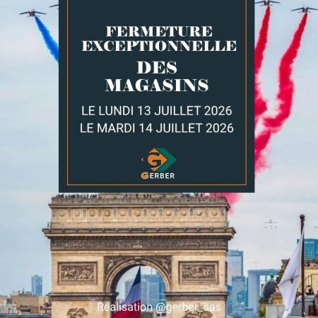Image FERMETURE EXCEPTIONNELLE DU LUNDI 13 ET MARDI 14 JUILLET 2026