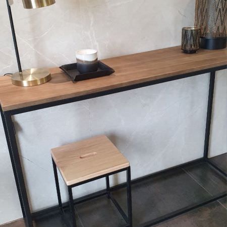 Console industrielle L.120cm