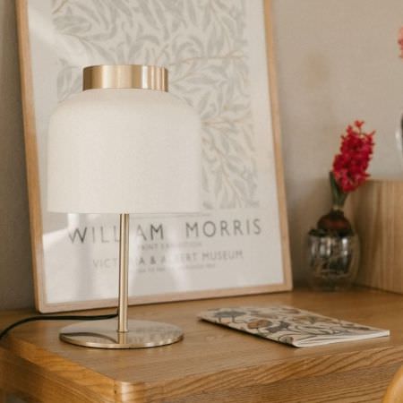 Lampe JOY Métal/Doré