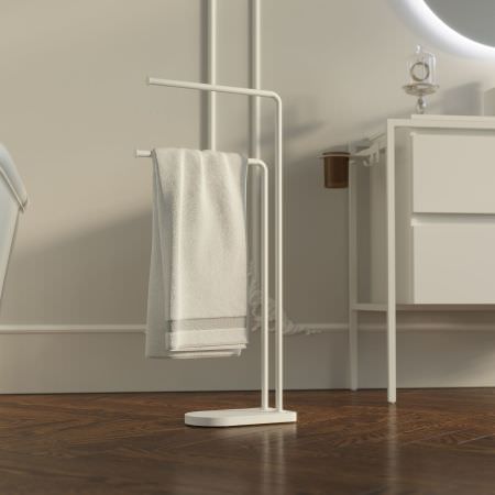 Porte serviette NOMAD - Blanc Porte serviette NOMAD - Blanc
