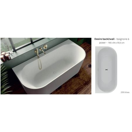 Baignoire DESIRE BACK2WALL
