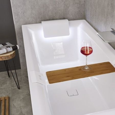 Plateau de baignoire en bois