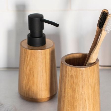 Distributeur de savon bambou Distributeur de savon bambou