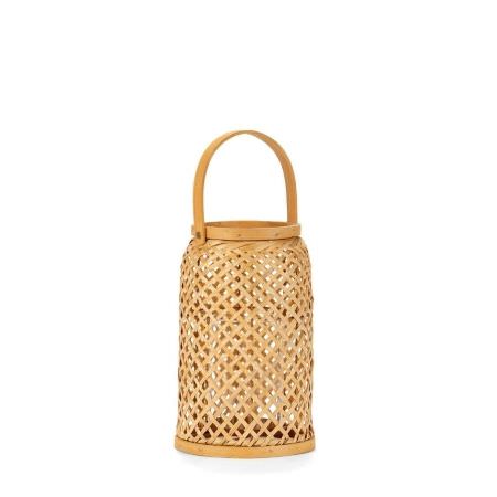 Lanterne porte-bougie en bambou (petit) Lanterne porte-bougie en bambou (petit)