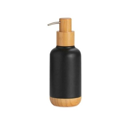 Distributeur de savon en bambou noir Distributeur de savon en bambou noir