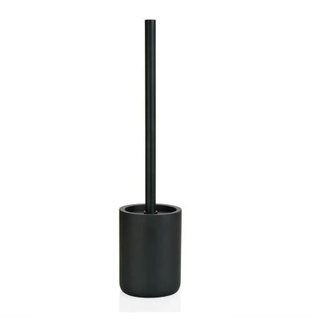 Porte brosse WC en plastique noir Porte brosse WC en plastique noir