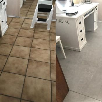 AVANT/APRES : Rénovation d'un sol AVANT/APRES : Rénovation d'un sol