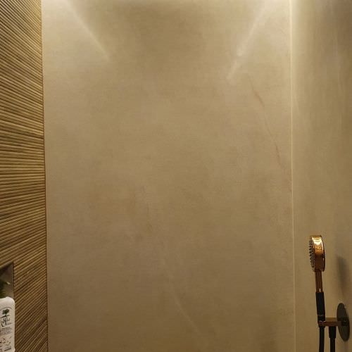 Rénovation d'une salle de bain style naturel