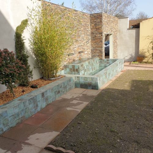 Création d'un bassin extérieur