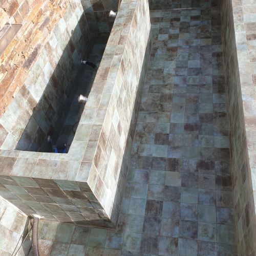 Création d'un bassin extérieur