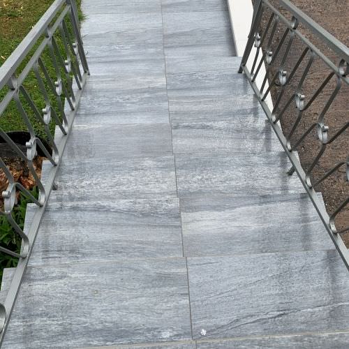 Rénovation perron entrée et escalier extérieur
