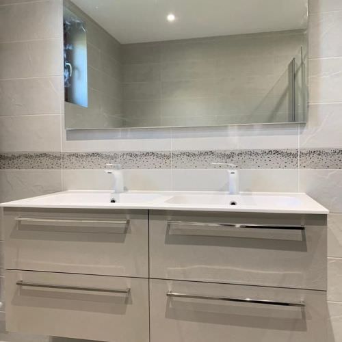 Rénovation complète d'une salle de bain en Moselle