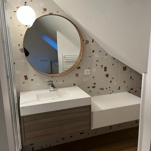 Optimisation des espaces d'une salle de bain