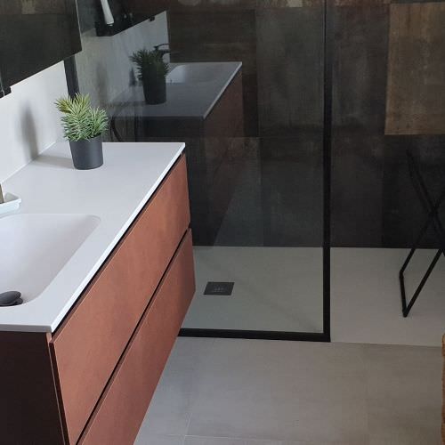 Transformation d'une salle de bain avec WC