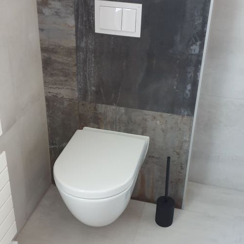 Transformation d'une salle de bain avec WC