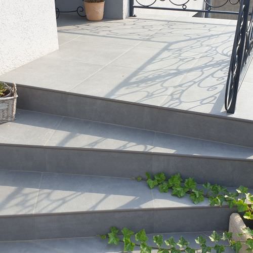 Rénovation escalier d'entrée extérieur