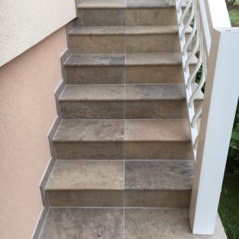 Rénovation d'un balcon et escalier EVO/2 ARDESIE