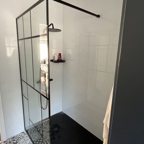 Salle de bain style vintage