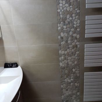 Rénovation d'une petite salle d'eau en tonalités claires