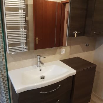 Salle de bain avec douche XXL