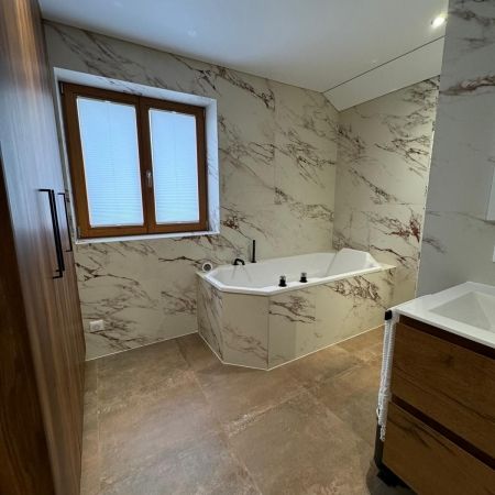 Salle de bain rafinée