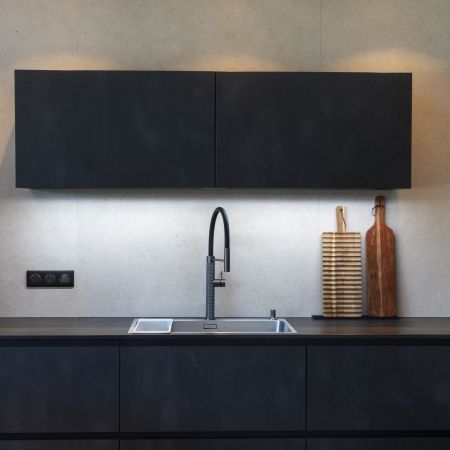 Crédence et plan de travail de cuisine