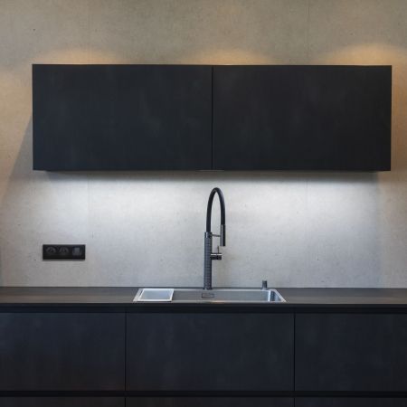 Crédence et plan de travail de cuisine