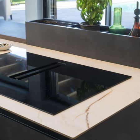 Crédence et plan de travail de cuisine