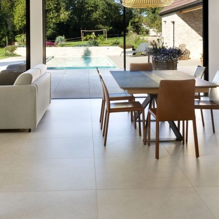 Nouvelle construction : sol intérieur élégant & intemporel