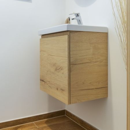 Un espace WC raffiné dans une maison neuve