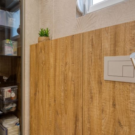 Salle de bain contemporaine aux teintes naturelles Salle de bain contemporaine aux teintes naturelles