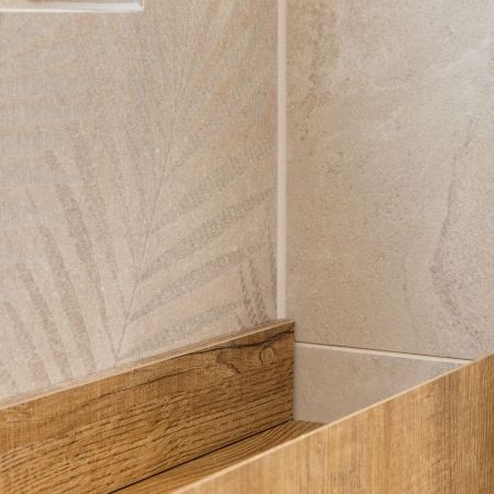 Salle de bain contemporaine aux teintes naturelles Salle de bain contemporaine aux teintes naturelles