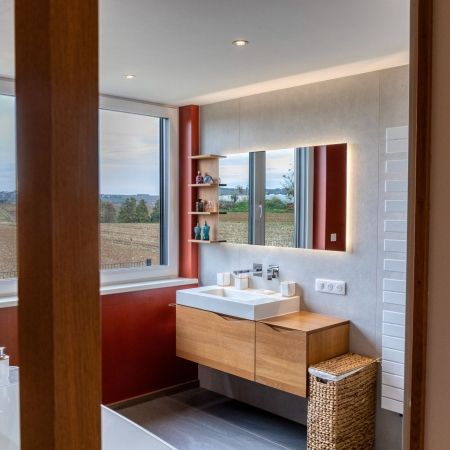 Rénovation d’une salle de bain au style sobre et raffiné