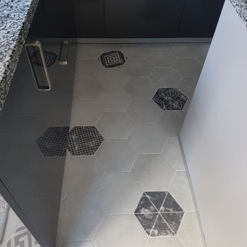 Sol cuisine en hexagone