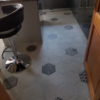 Sol cuisine en hexagone