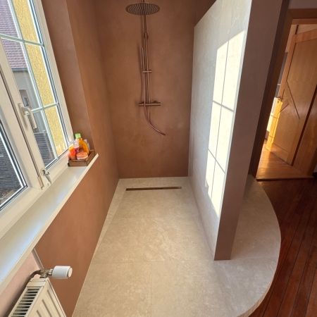 Terracotta comme un enduit