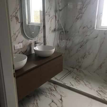 Salle de bain d’exception au marbre Capraia Salle de bain d’exception au marbre Capraia