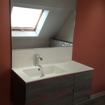 Aménagement d'une salle de bain (Moselle)