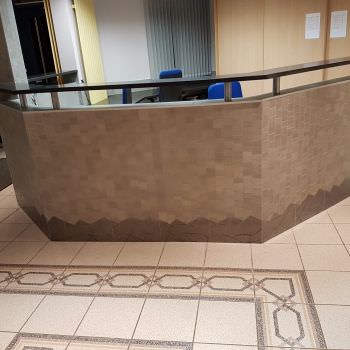 Comptoir d'accueil à Sarrebourg