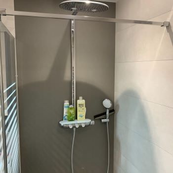 Rénovation d'une salle d'eau avec douche