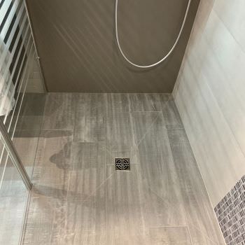 Rénovation d'une salle d'eau avec douche
