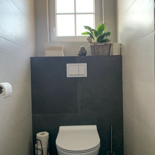 Transformation d'un toilette