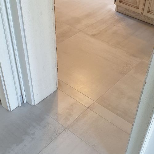 Rénovation d'un sol cuisine, séjour et salle à manger