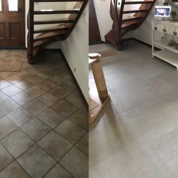 AVANT/APRES : Rénovation d'un sol AVANT/APRES : Rénovation d'un sol