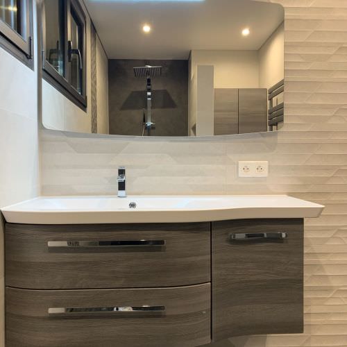 Transformation complète d'une salle de bain