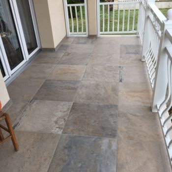 Rénovation d'un balcon et escalier EVO/2 ARDESIE