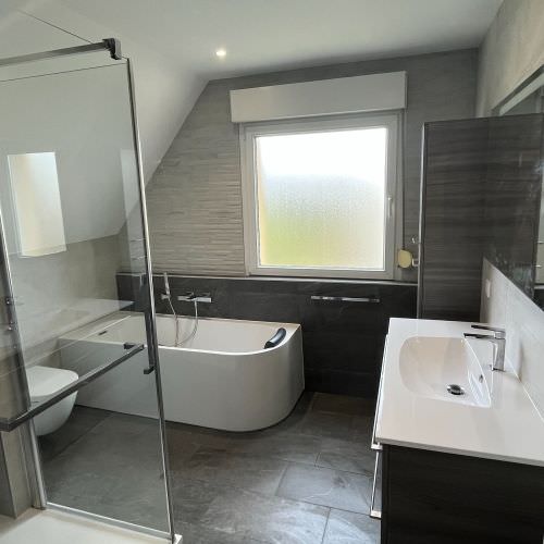 Salle de bain style moderne