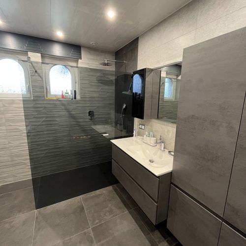 Modernisation d'une salle de bain